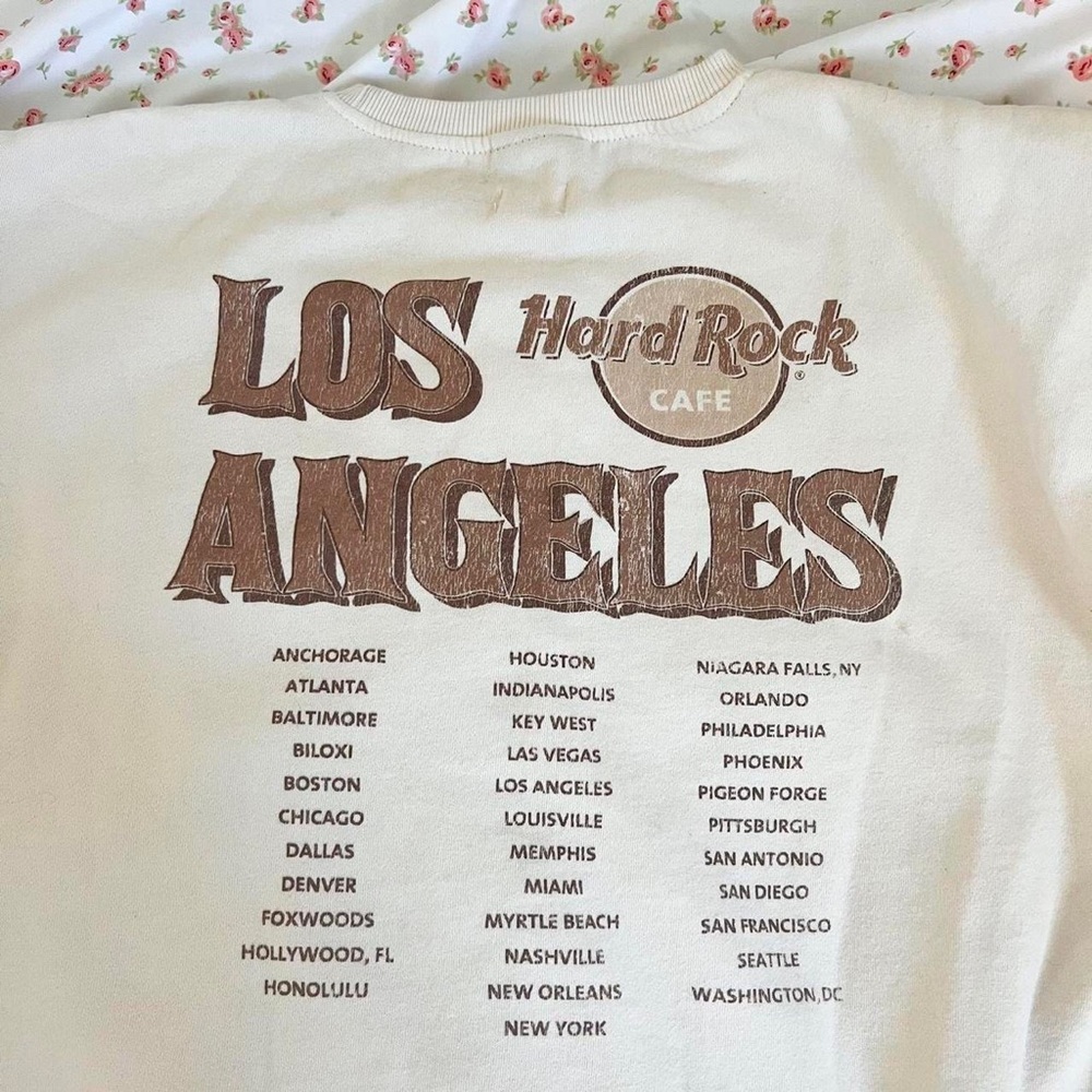 Hard Rock Cafe Los Angeles Crewneck